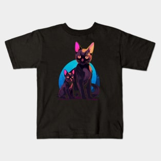 Tonkinese Cat Mothers Day Kids T-Shirt